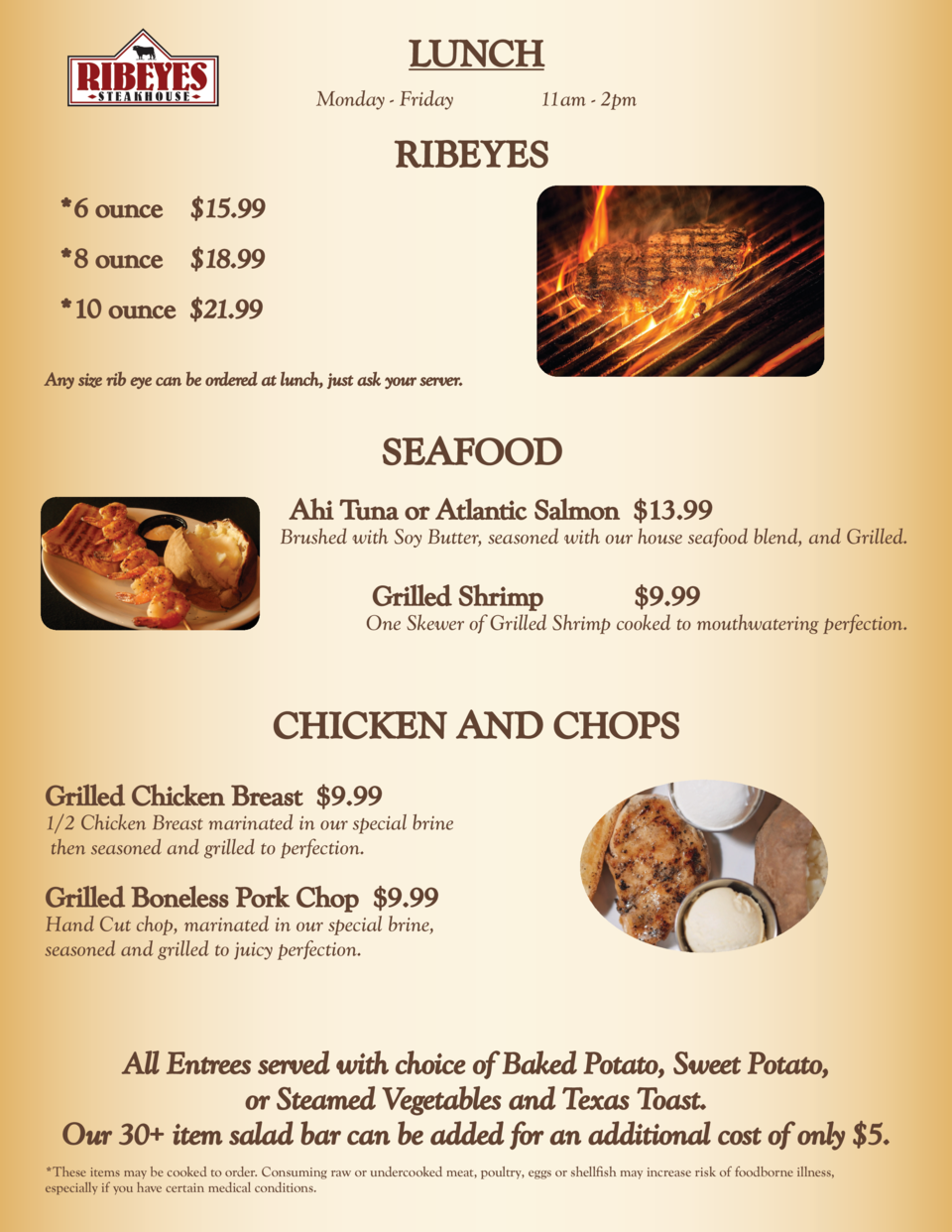 Greenville Full Menu